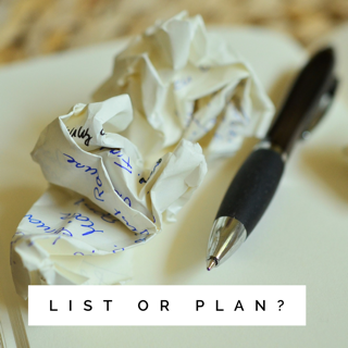 Writing your business plan is not the same as writing your grocery list 4